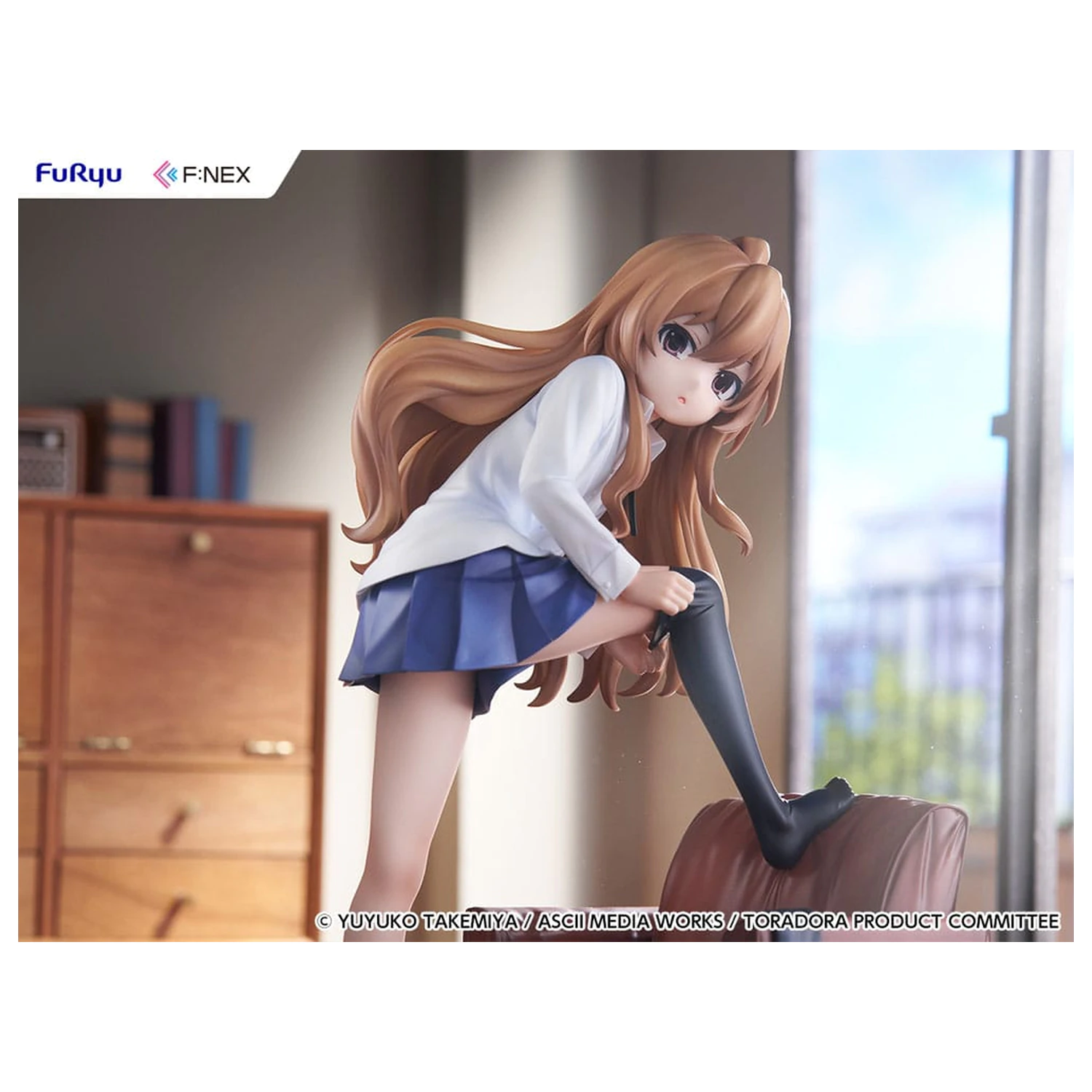 Toradora! F:NEX PVC Statue 1/7 Taiga Aisaka 18 cm Produktfoto