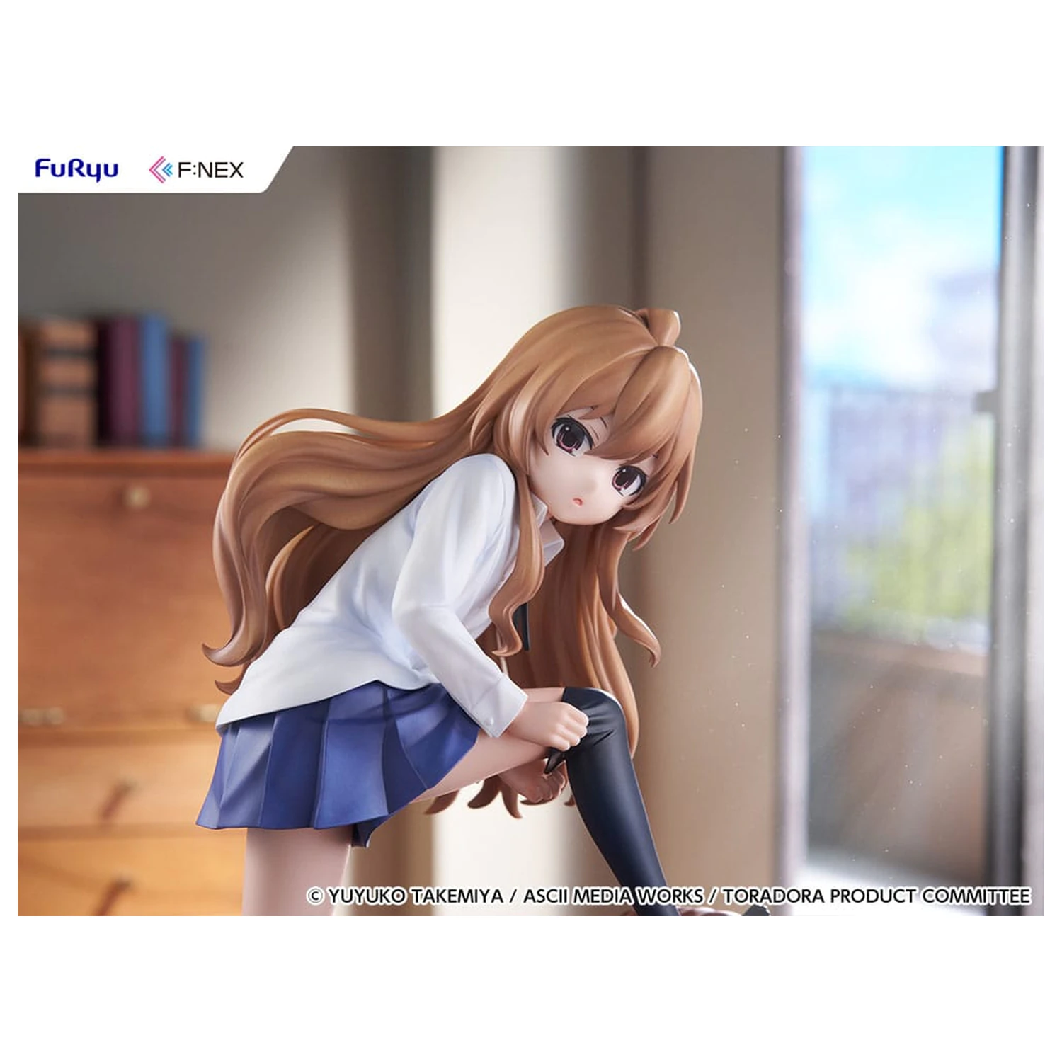 Toradora! F:NEX PVC Statue 1/7 Taiga Aisaka 18 cm Produktfoto