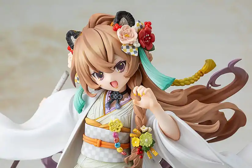 Toradora! PVC Statue Taiga Aisaka: White Kimono Ver. 22 cm Produktfoto