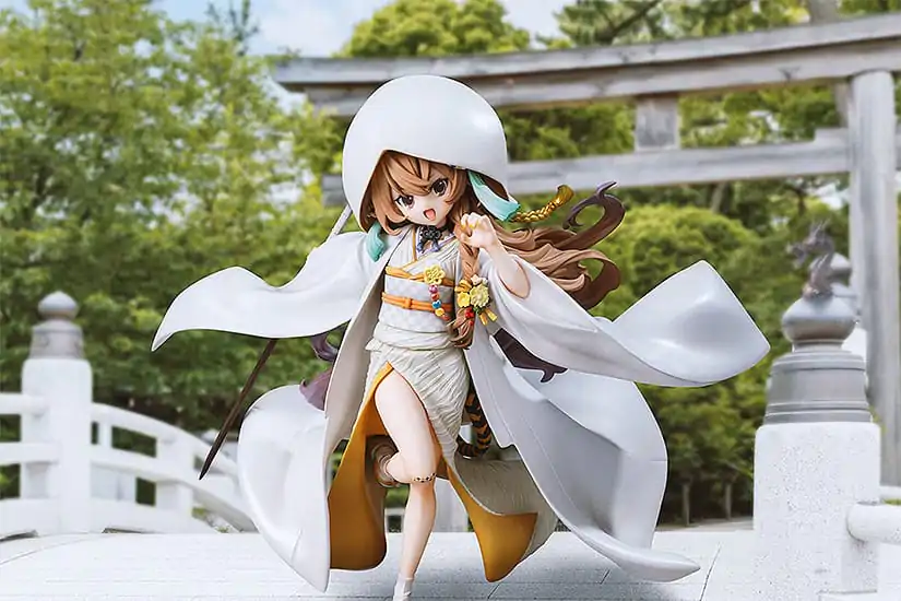 Toradora! PVC Statue Taiga Aisaka: White Kimono Ver. 22 cm Produktfoto
