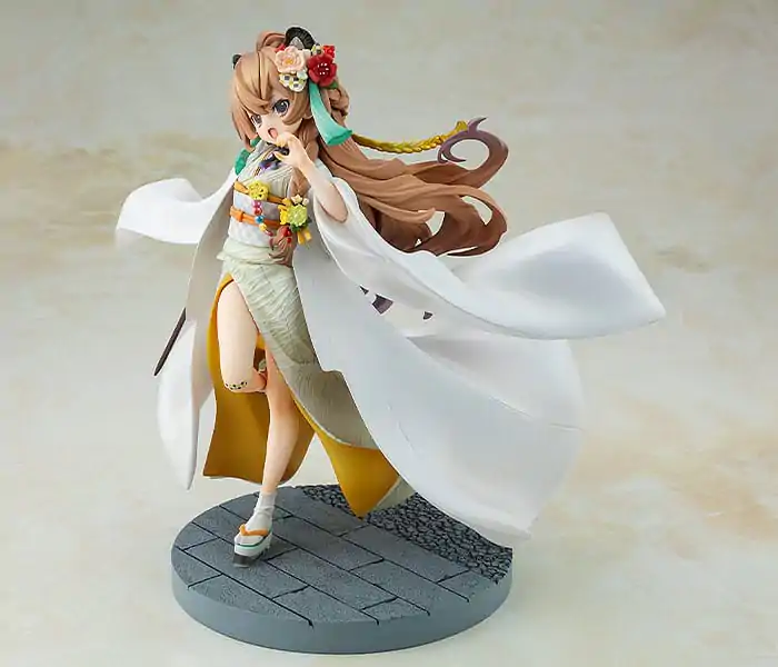 Toradora! PVC Statue Taiga Aisaka: White Kimono Ver. 22 cm Produktfoto