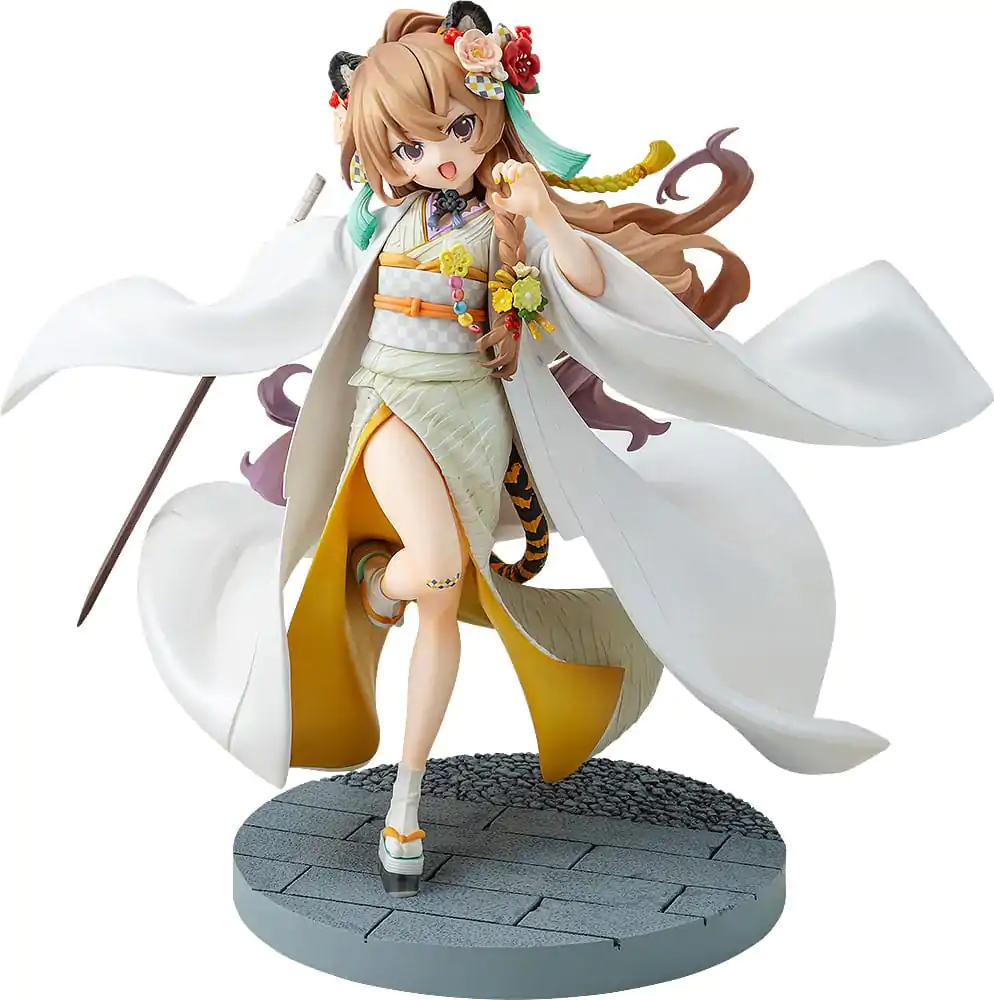 Toradora! PVC Statue Taiga Aisaka: White Kimono Ver. 22 cm Produktfoto