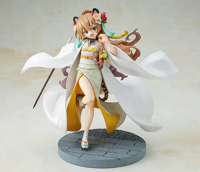 Toradora! PVC Statue Taiga Aisaka: White Kimono Ver. 22 cm Produktfoto