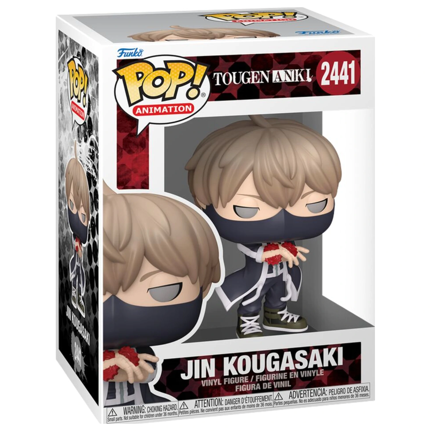 Tougen Anki Funko POP! Animation Vinyl-Figur Jin Kougasaki 9 cm Produktfoto