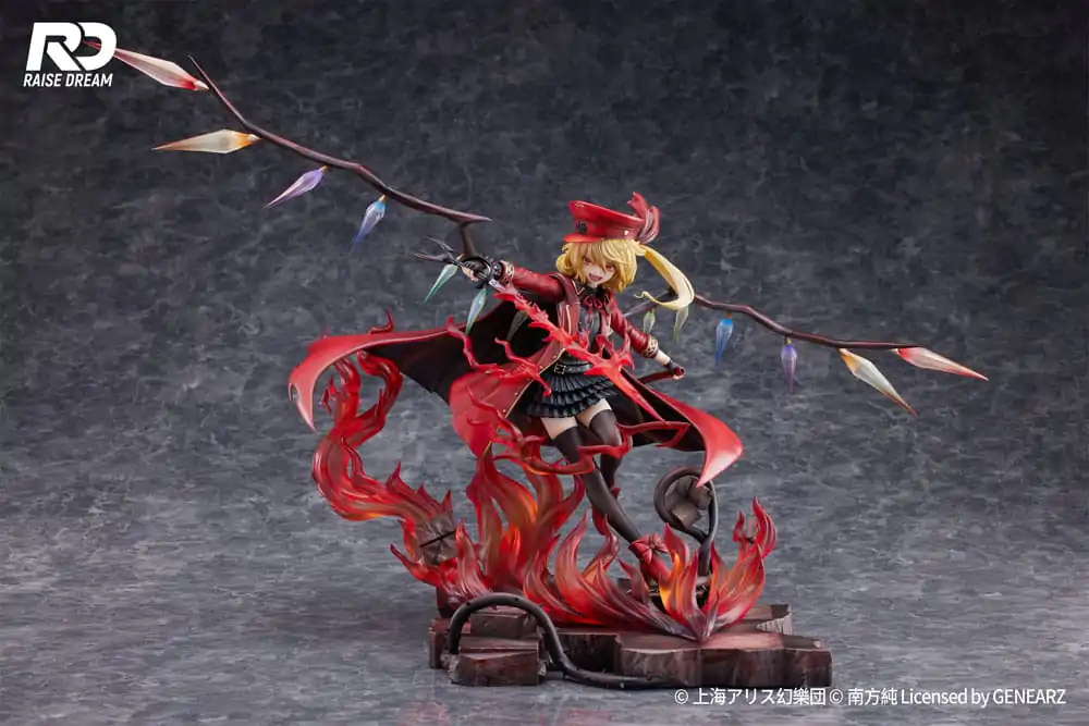 Touhou Project PVC Statue 1/6 Flandre Scarlet Military Uniform Ver. 27 cm Produktfoto