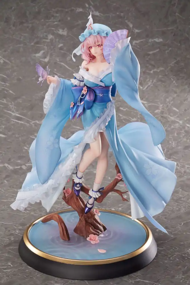 Touhou Project PVC Statue 1/6 Ghost From the Calamitous Nirvana Yuyuko Saigyouji Deluxe Edition 32 cm Produktfoto