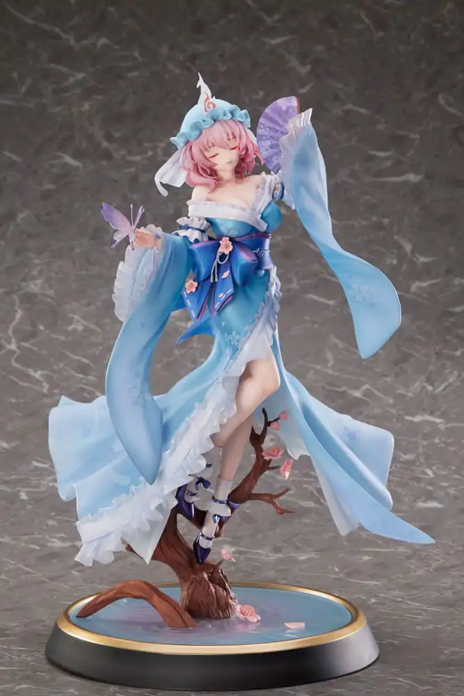 Touhou Project PVC Statue 1/6 Ghost From the Calamitous Nirvana Yuyuko Saigyouji Deluxe Edition 32 cm Produktfoto