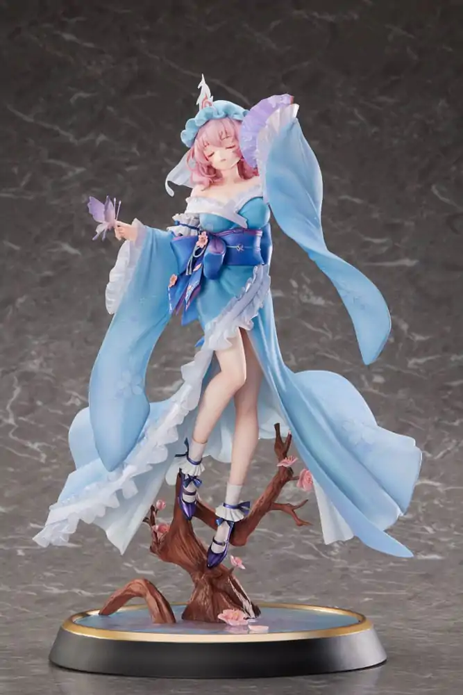 Touhou Project PVC Statue 1/6 Ghost From the Calamitous Nirvana Yuyuko Saigyouji Deluxe Edition 32 cm Produktfoto