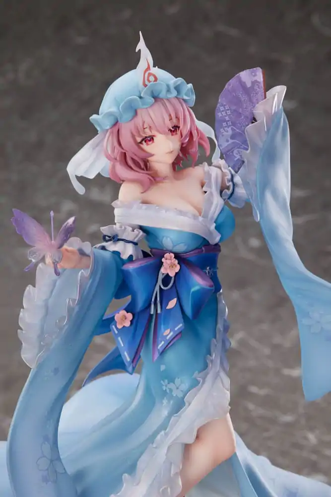 Touhou Project PVC Statue 1/6 Ghost From the Calamitous Nirvana Yuyuko Saigyouji Deluxe Edition 32 cm Produktfoto