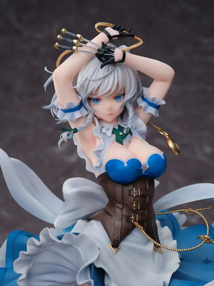 Touhou Project PVC Statue 1/6 Luna Dial Sakuya Izayoi Deluxe Edition 32 cm termékfotó