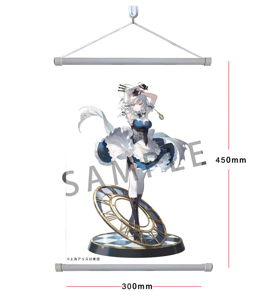 Touhou Project PVC Statue 1/6 Luna Dial Sakuya Izayoi Deluxe Edition 32 cm termékfotó