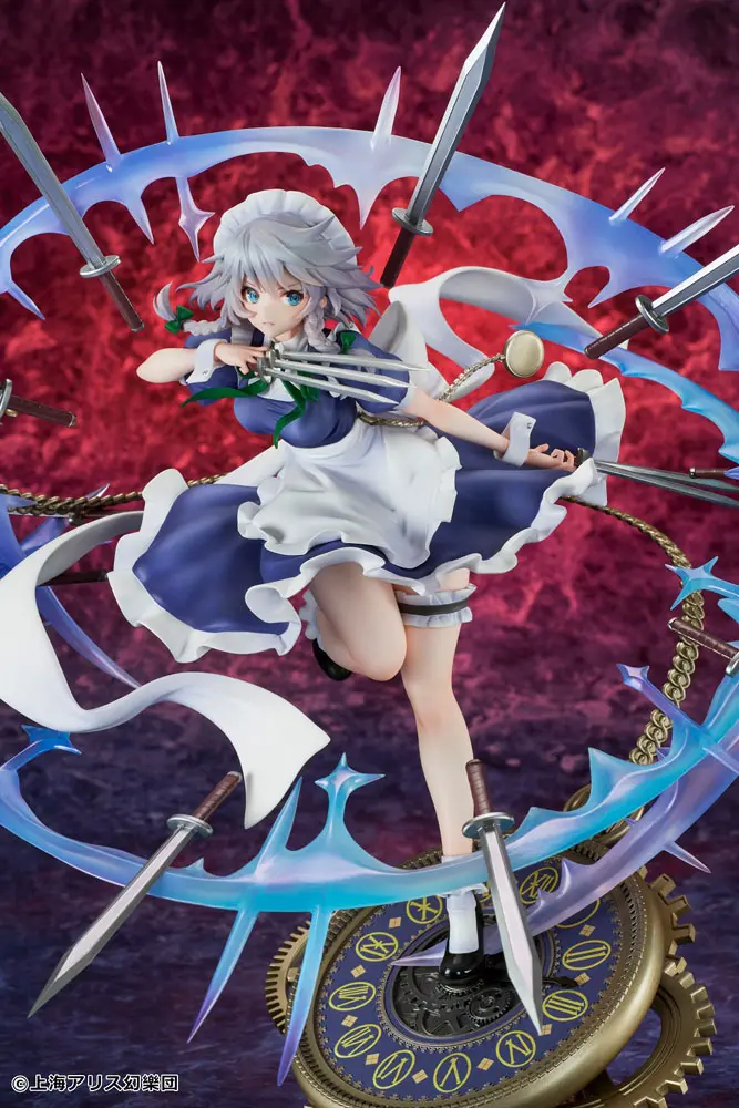 Touhou Project PVC Statue 1/7 Izayoi Sakuya illustration by TEDDY 32 cm termékfotó