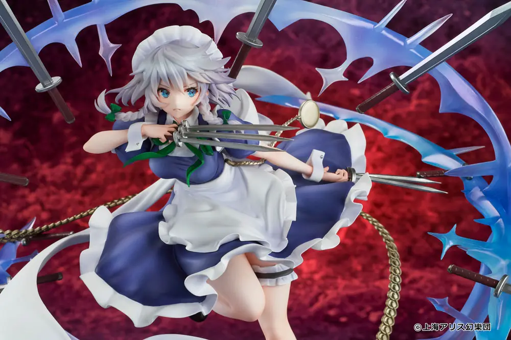 Touhou Project PVC Statue 1/7 Izayoi Sakuya illustration by TEDDY 32 cm termékfotó