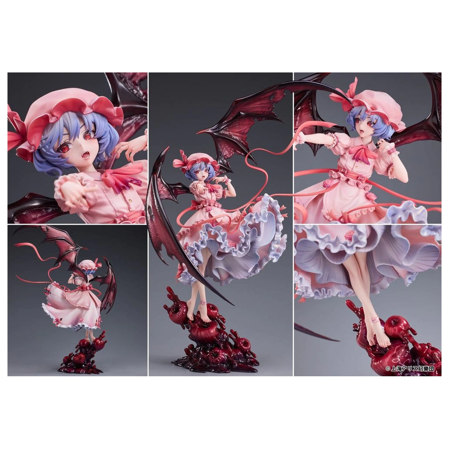 Touhou Project PVC Figur 1/7 Remilia Scarlet 38 cm Produktfoto
