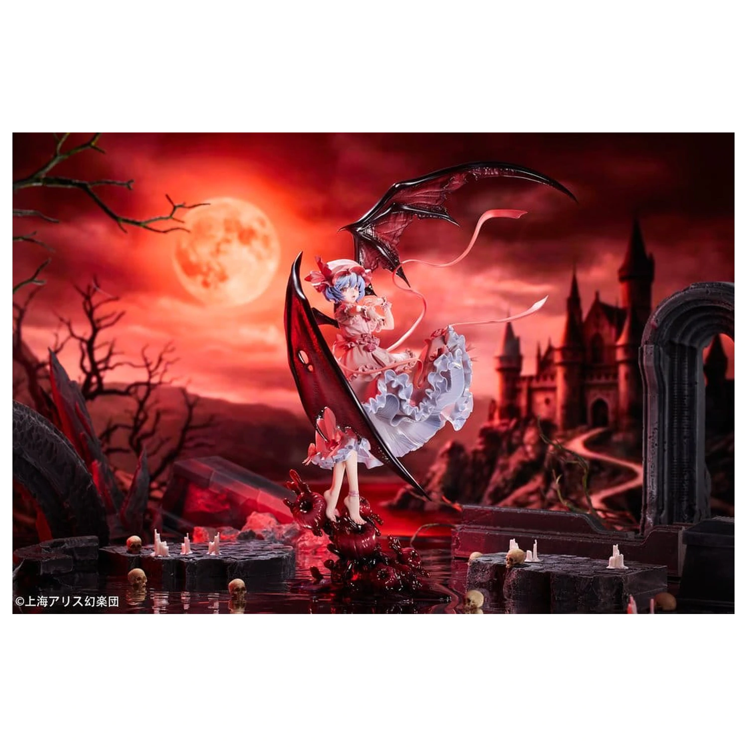 Touhou Project PVC Figur 1/7 Remilia Scarlet 38 cm Produktfoto