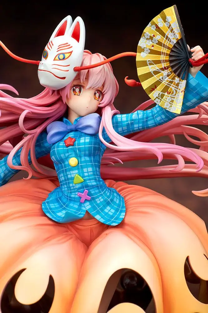 Touhou Project Statue 1/8 Kokoro Hatano Expressive Poker Face Light Equipment Ver. 21 cm Produktfoto