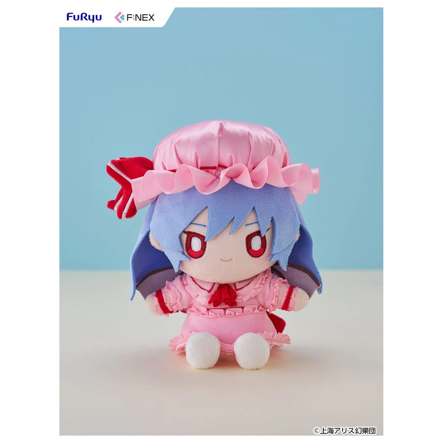 Touhou Project F:NEX HOWAHOWA Series Plüsch Figur Remilia Scarlet 18 cm Produktfoto