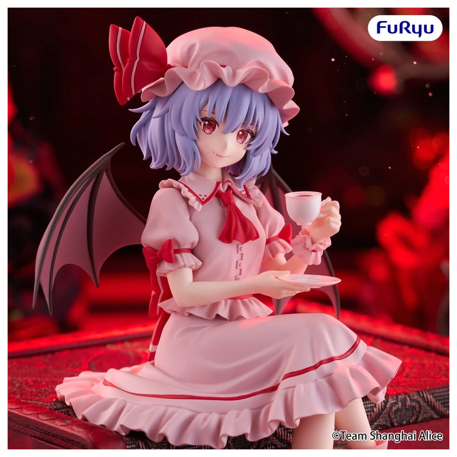 Touhou Project Noodle Stopper PVC Figur Remilia 13 cm Produktfoto