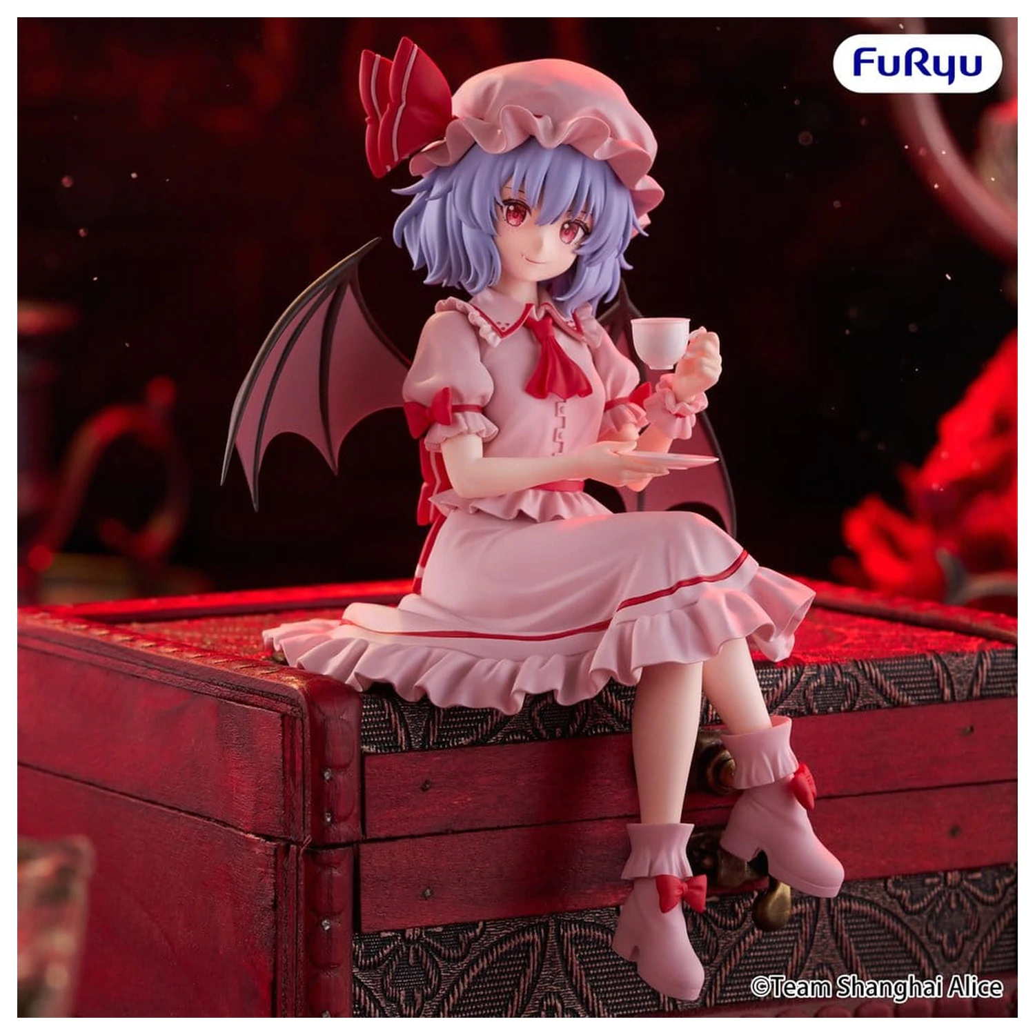 Touhou Project Noodle Stopper PVC Figur Remilia 13 cm Produktfoto