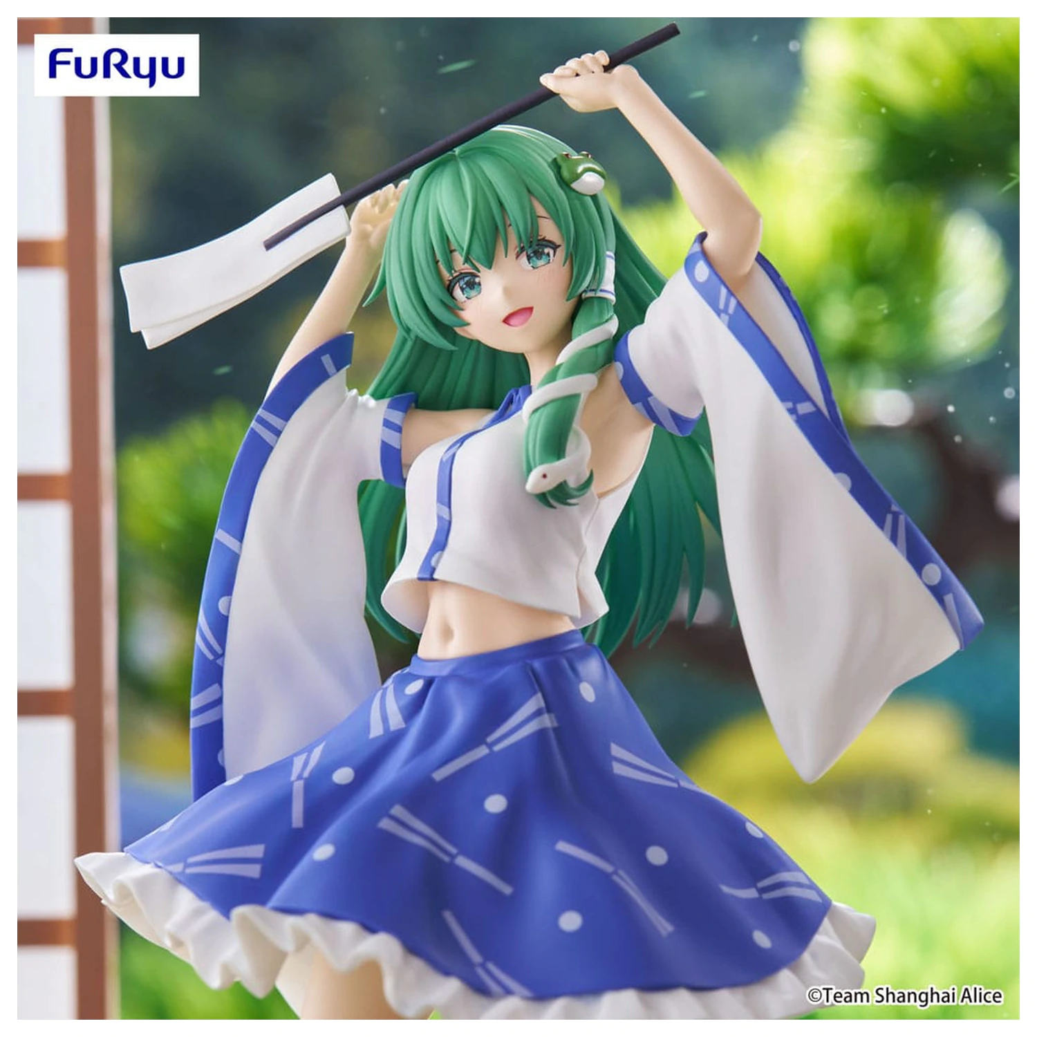 Touhou Project Noodle Stopper PVC Figur Sanae Kochiya 13 cm Produktfoto