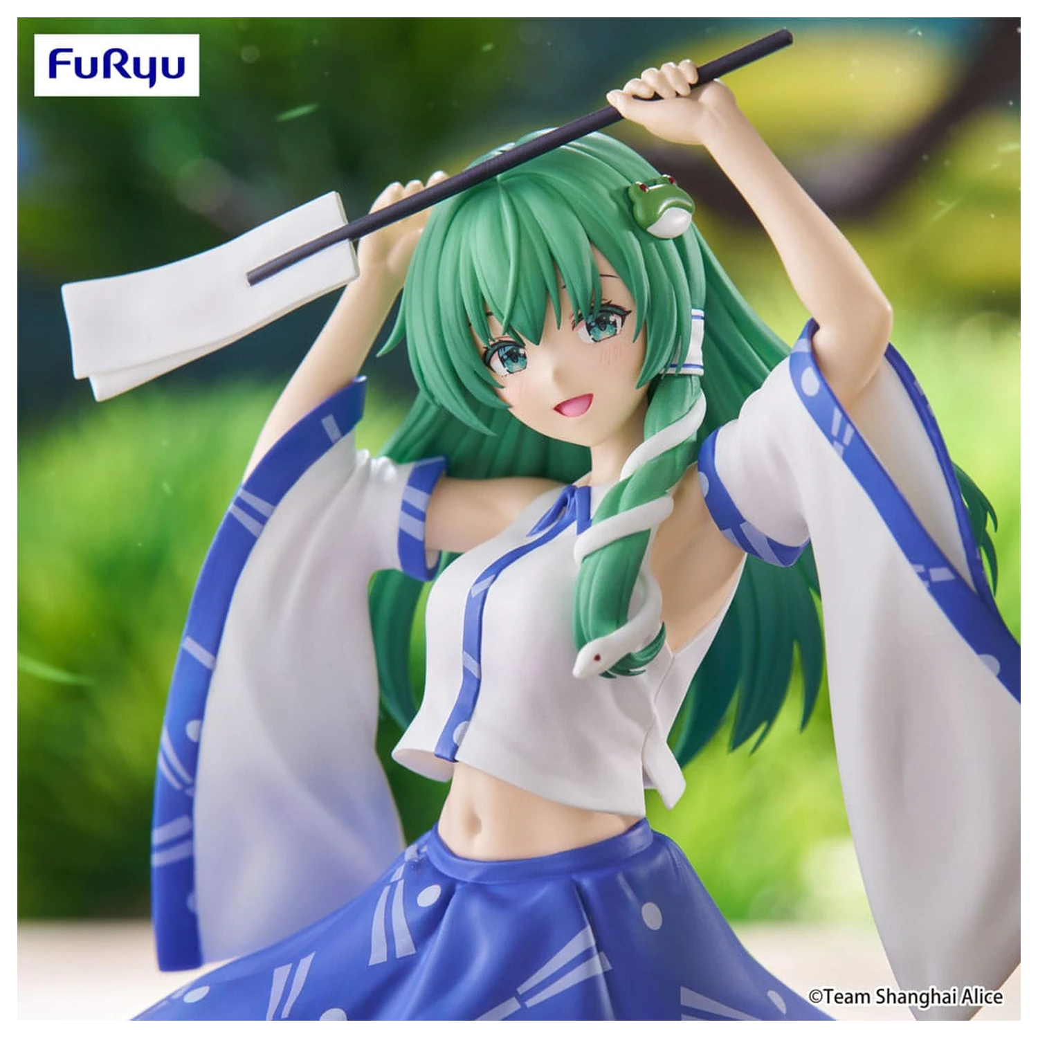 Touhou Project Noodle Stopper PVC Figur Sanae Kochiya 13 cm Produktfoto