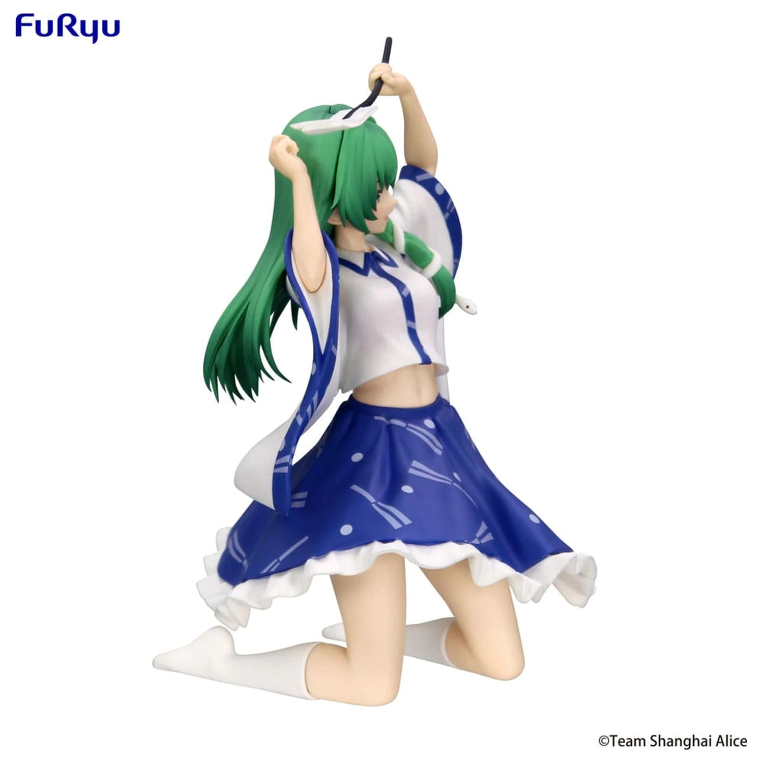 Touhou Project Noodle Stopper PVC Figur Sanae Kochiya 13 cm Produktfoto