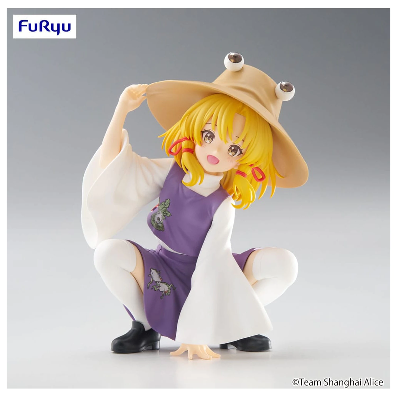 Touhou Project Noodle Stopper PVC Figur Suwako Moriya 9 cm Produktfoto