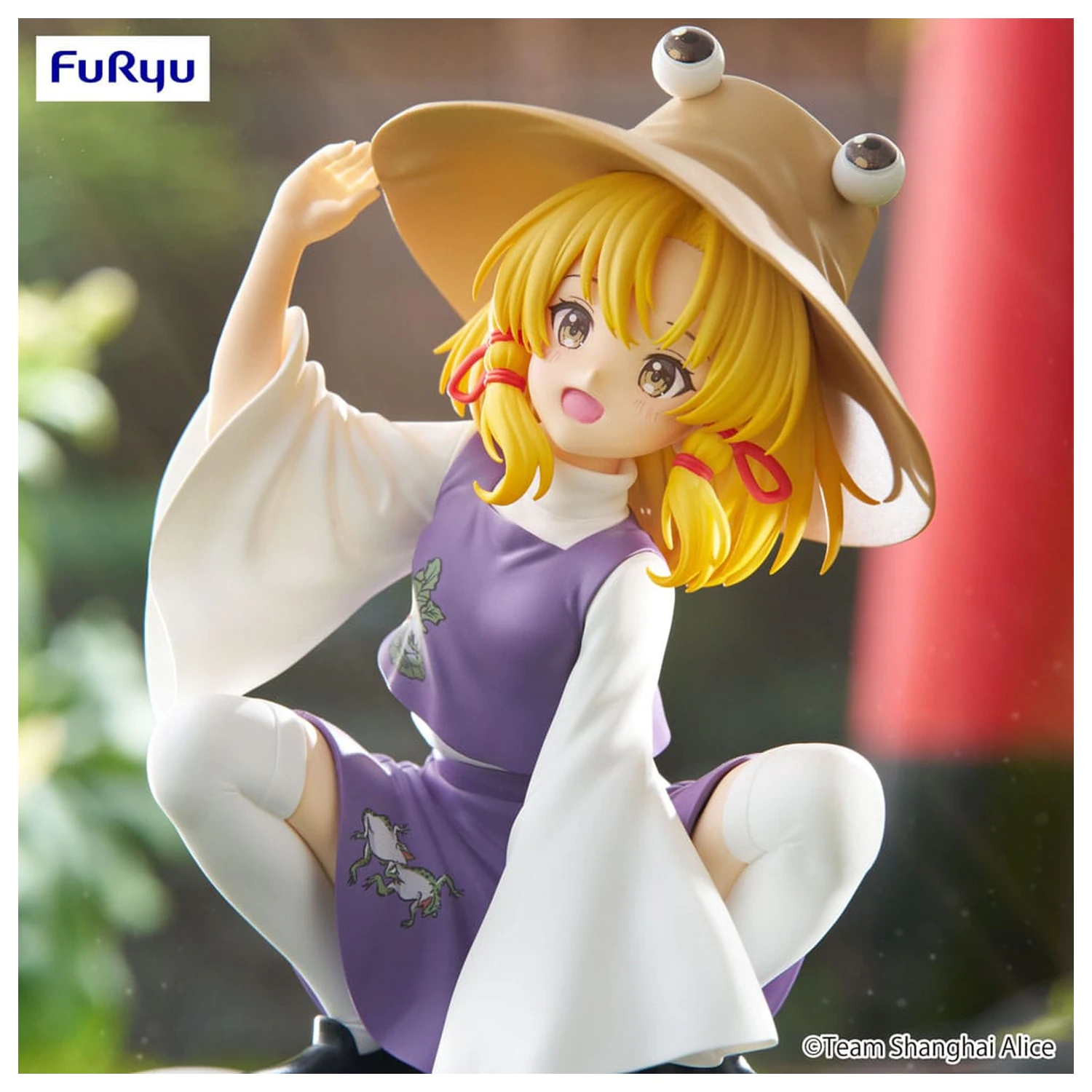 Touhou Project Noodle Stopper PVC Figur Suwako Moriya 9 cm Produktfoto