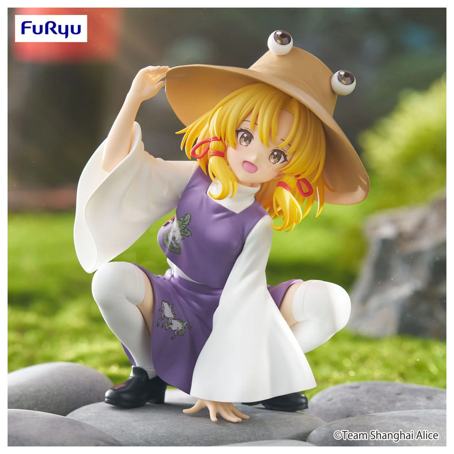 Touhou Project Noodle Stopper PVC Figur Suwako Moriya 9 cm Produktfoto