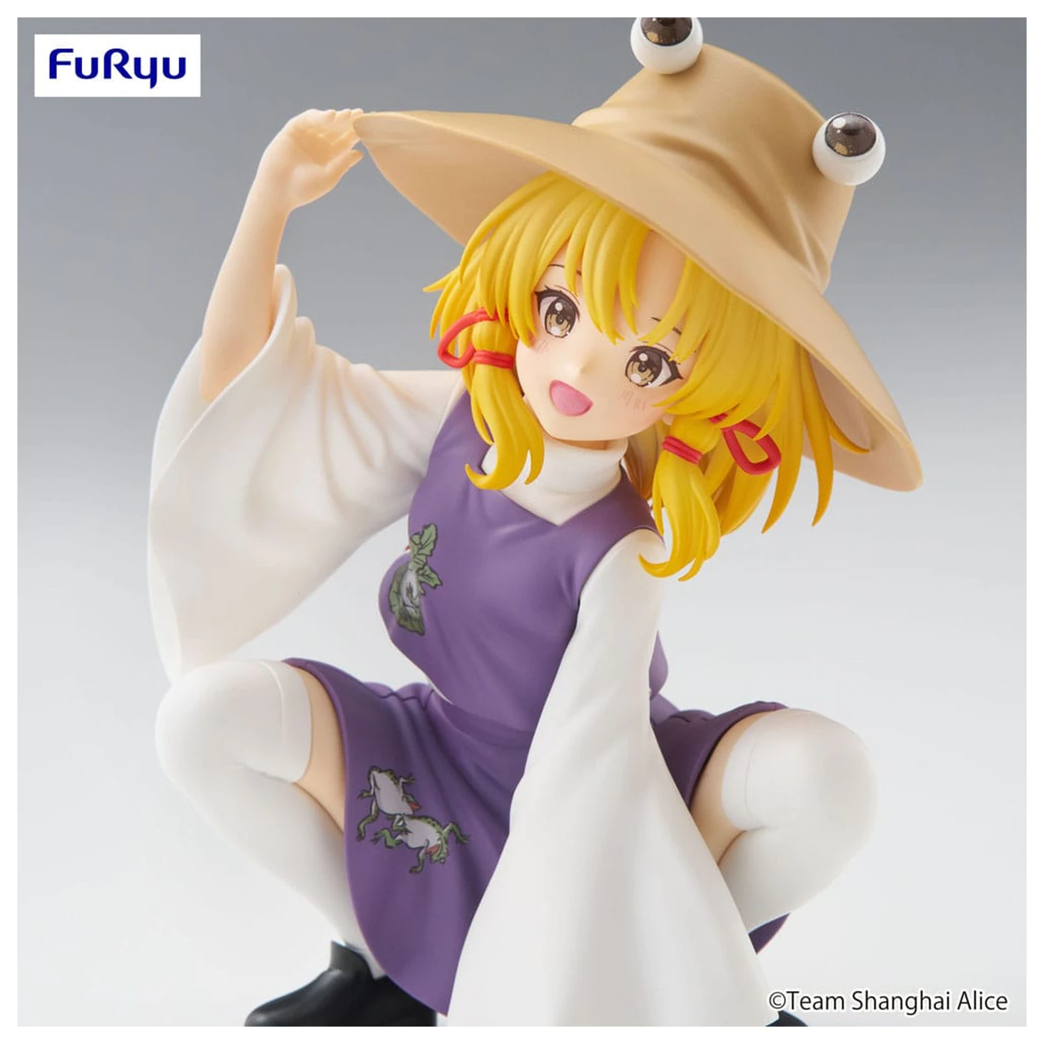Touhou Project Noodle Stopper PVC Figur Suwako Moriya 9 cm Produktfoto