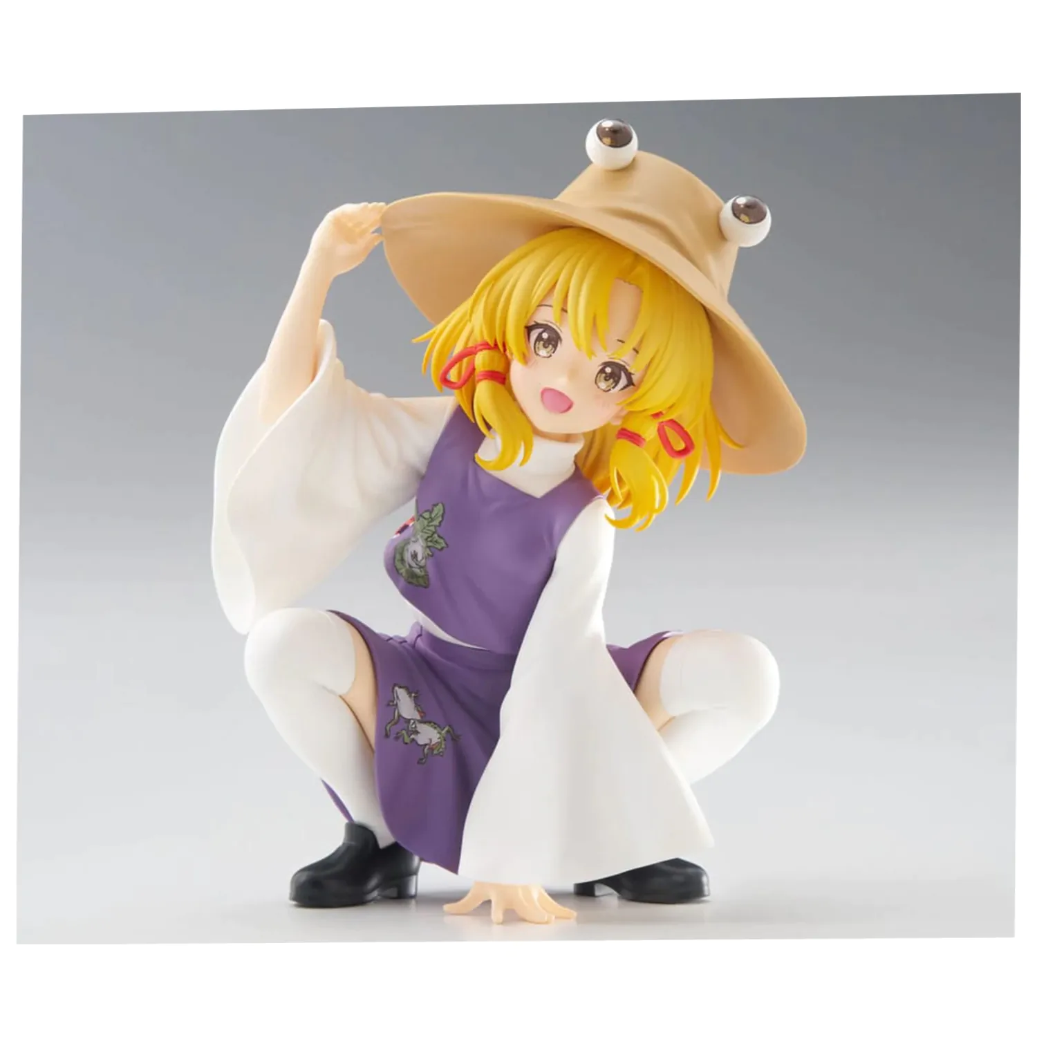 Touhou Project Noodle Stopper PVC Figur Suwako Moriya 9 cm Produktfoto