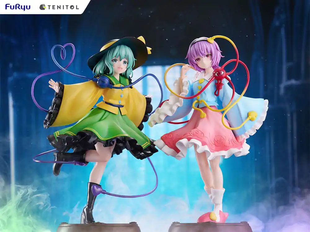 Touhou Project Tenitol PVC Statue Koishi Komeiji & Satori Komeiji 22 cm termékfotó