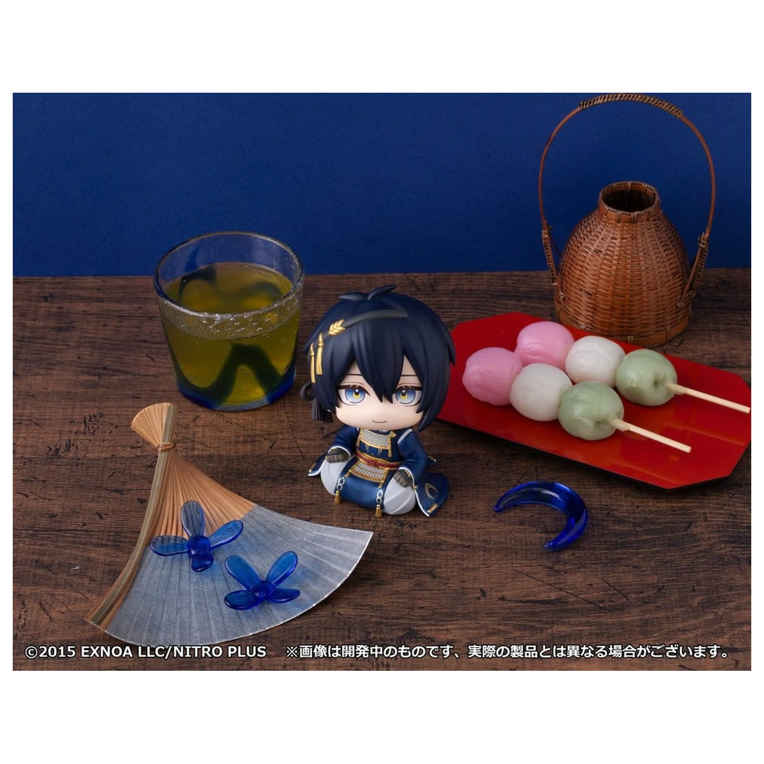Touken Ranbu-ONLINE Look Up PVC Figur Munechika Mikazuki 11 cm Produktfoto