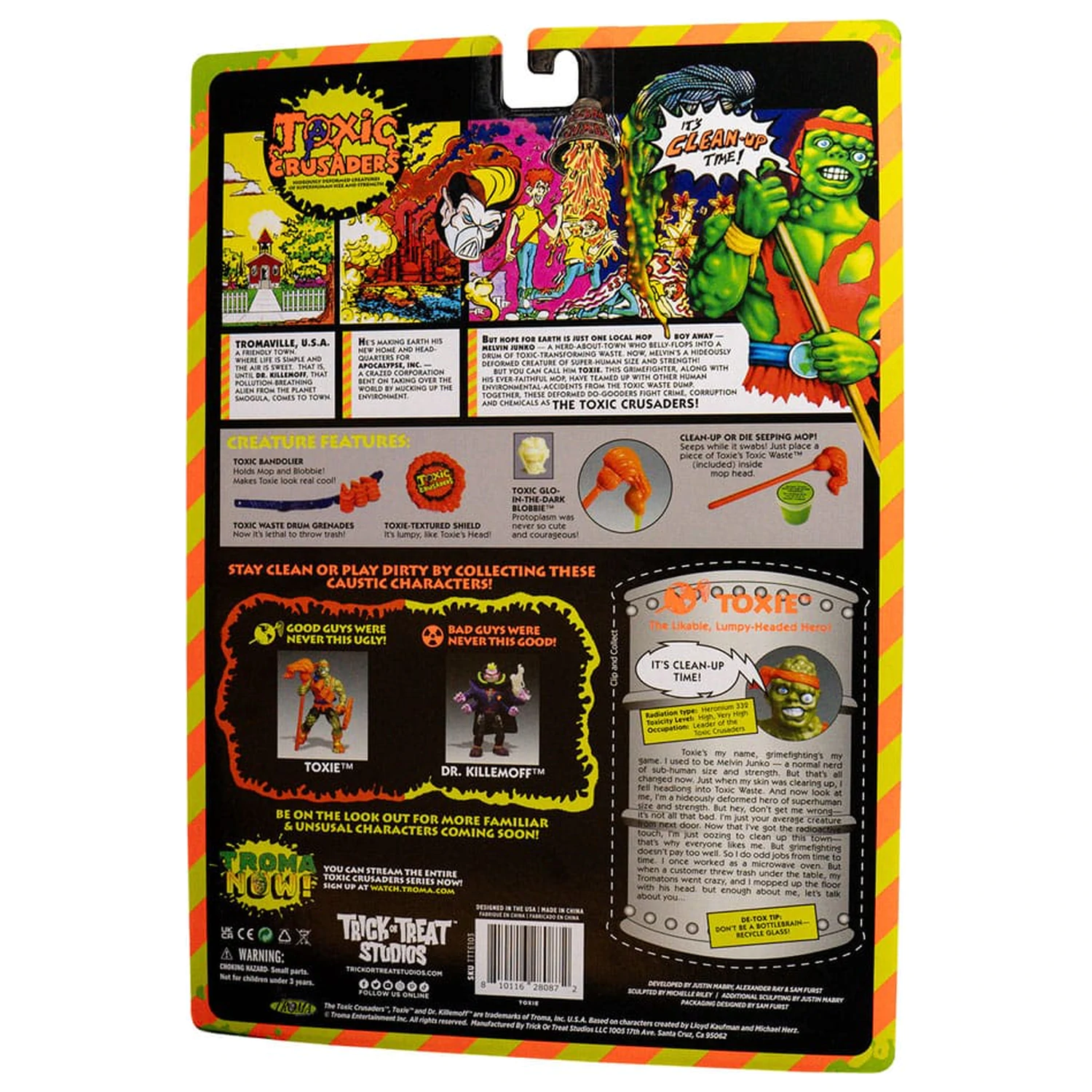 Toxic Crusader Actionfigur 1/6 Toxie 13 cm Produktfoto