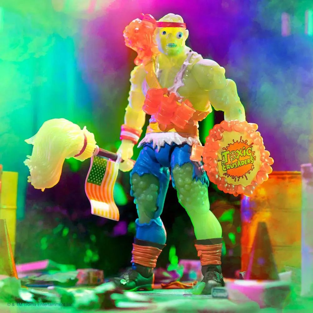 Toxic Crusaders Ultimates Actionfigur Radioactive Red Rage 18 cm Produktfoto