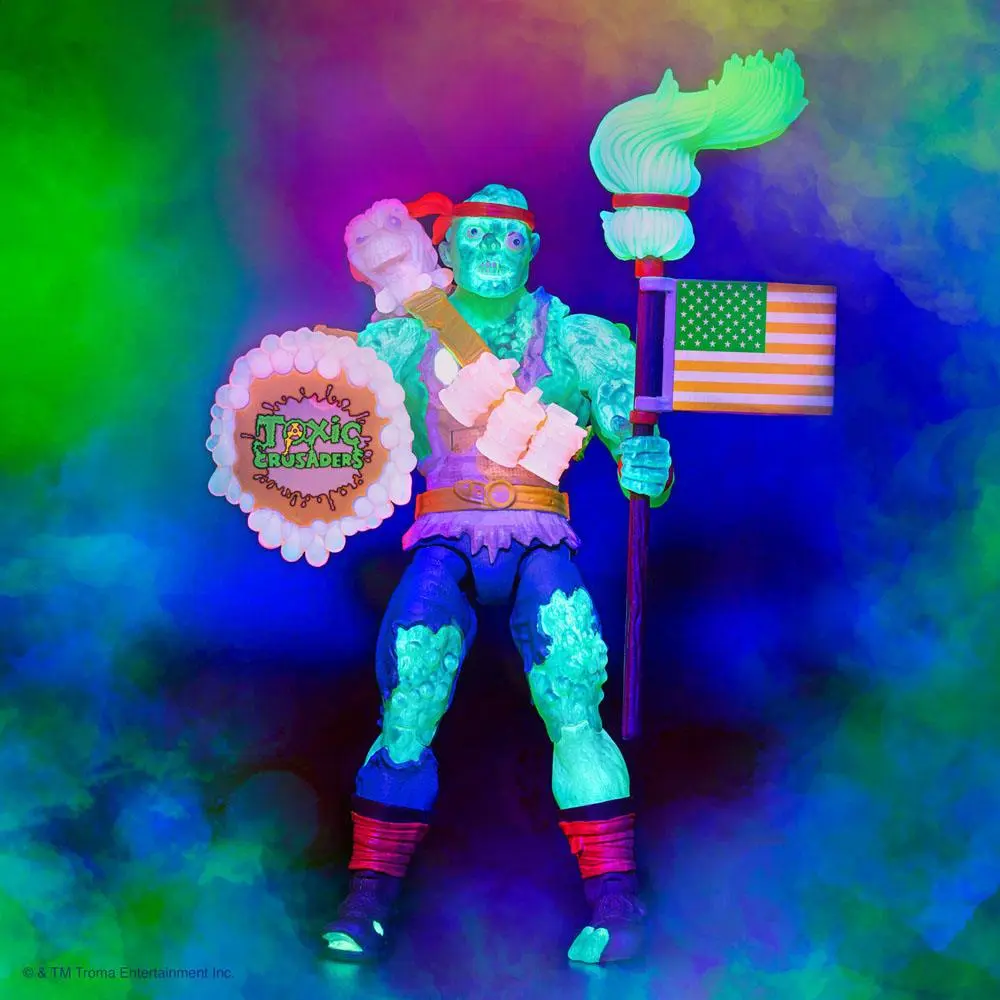 Toxic Crusaders Ultimates Actionfigur Radioactive Red Rage 18 cm Produktfoto
