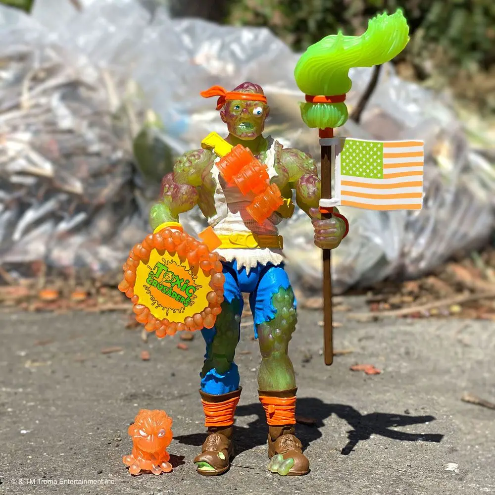 Toxic Crusaders Ultimates Actionfigur Radioactive Red Rage 18 cm Produktfoto