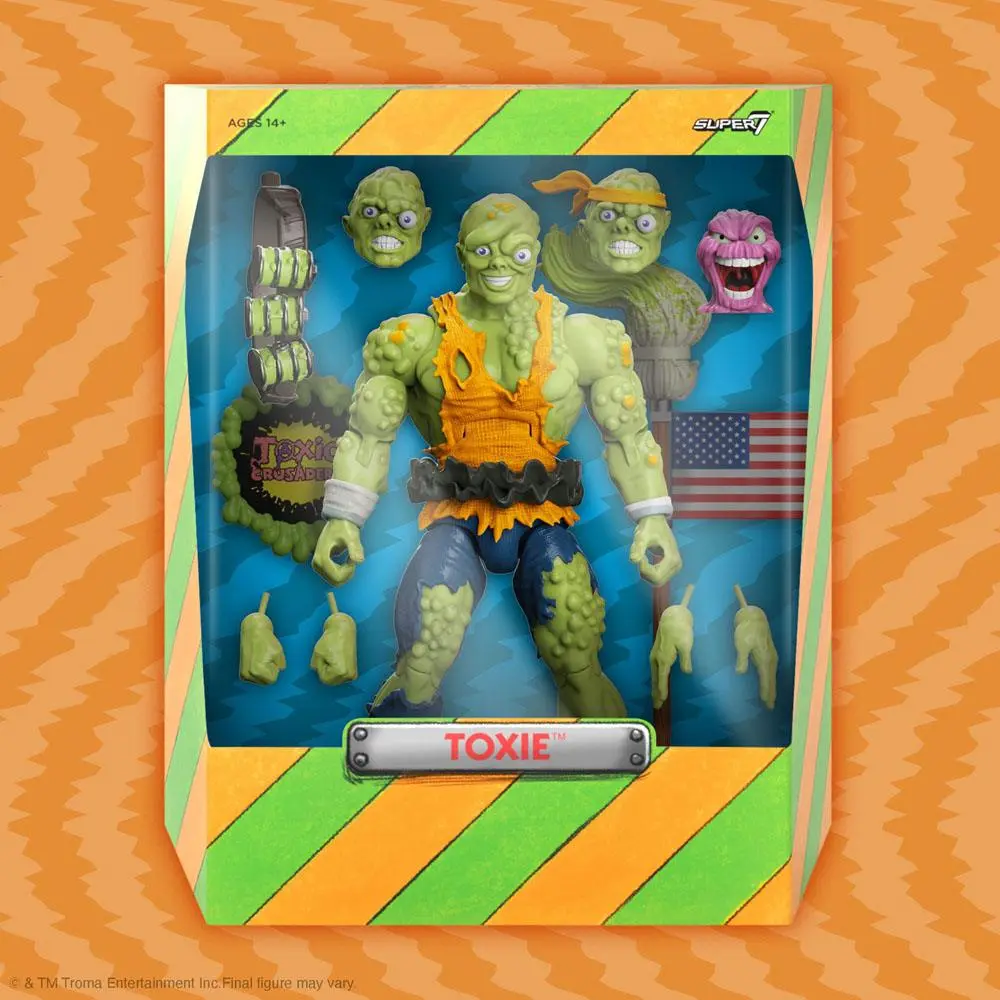 Toxic Crusaders Ultimates Actionfigur Toxie 18 cm termékfotó