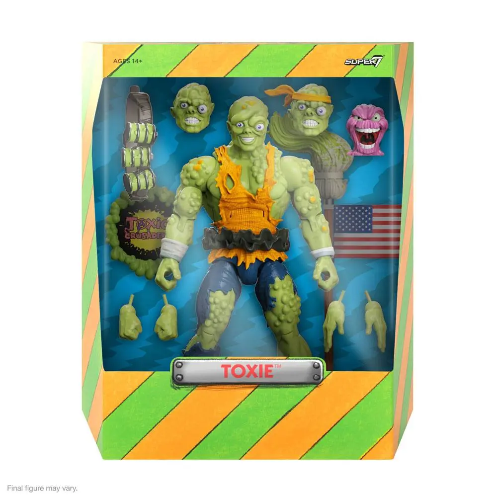 Toxic Crusaders Ultimates Actionfigur Toxie 18 cm termékfotó