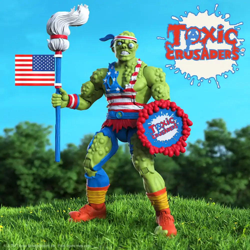 Toxic Crusaders Ultimates Actionfigur Toxie (Vintage Toy America) 18 cm termékfotó