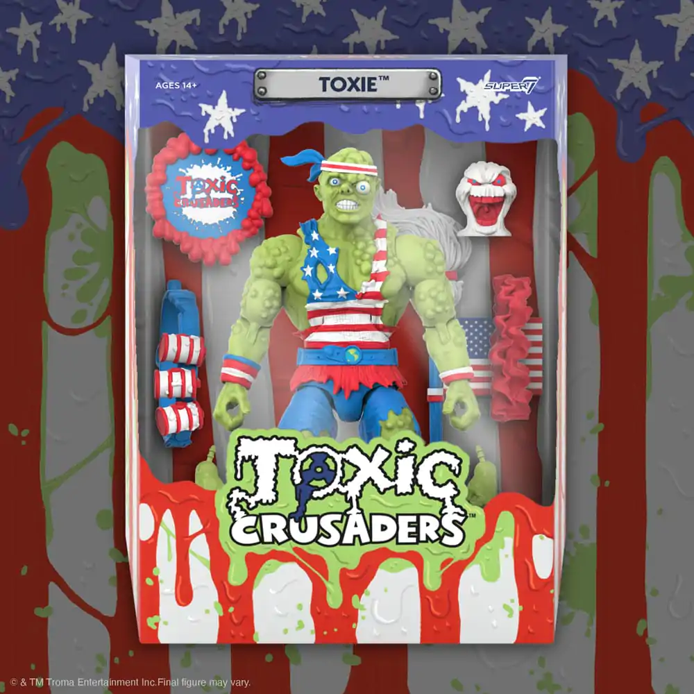 Toxic Crusaders Ultimates Actionfigur Toxie (Vintage Toy America) 18 cm termékfotó