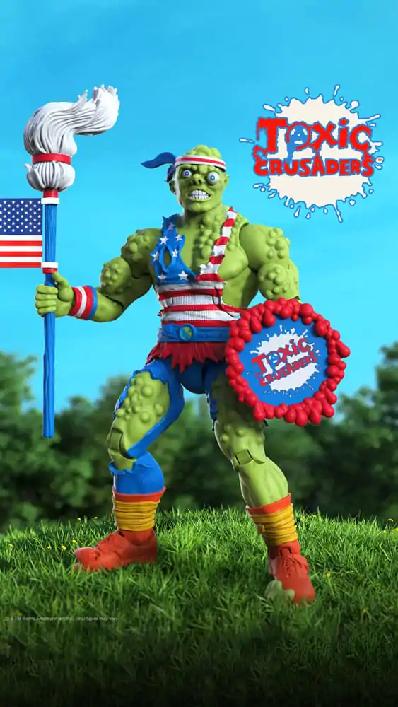 Toxic Crusaders Ultimates Actionfigur Toxie (Vintage Toy America) 18 cm termékfotó