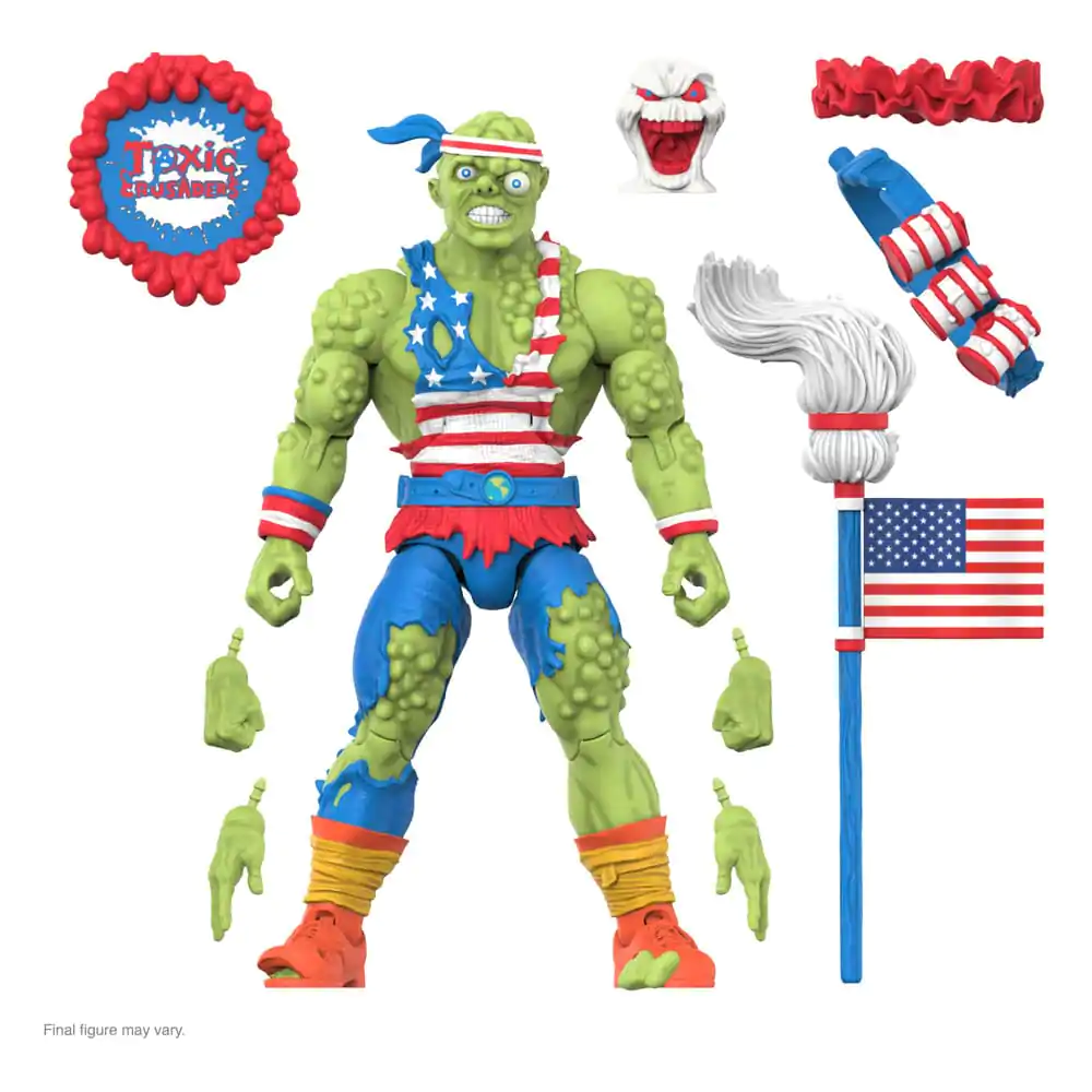 Toxic Crusaders Ultimates Actionfigur Toxie (Vintage Toy America) 18 cm termékfotó