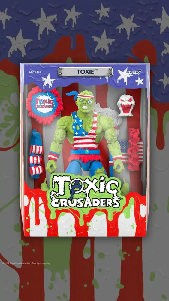 Toxic Crusaders Ultimates Actionfigur Toxie (Vintage Toy America) 18 cm termékfotó