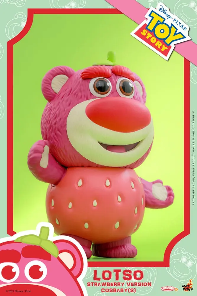 Toy Story 3 Cosbaby (S) Minifigur Lotso (Strawberry Version) 10 cm termékfotó