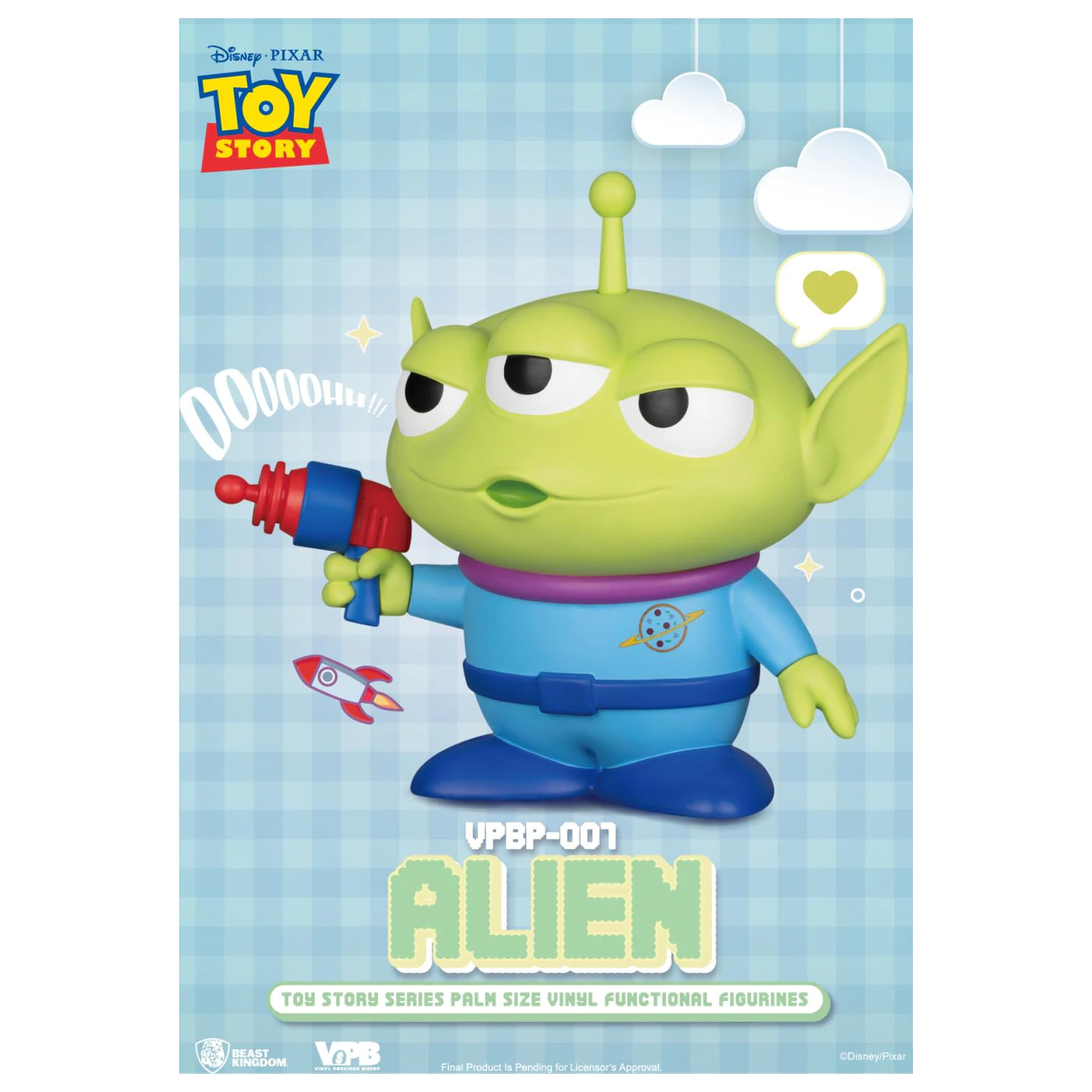 Toy Story Alien Sparbüchse Vinyl Figur 12cm Produktfoto