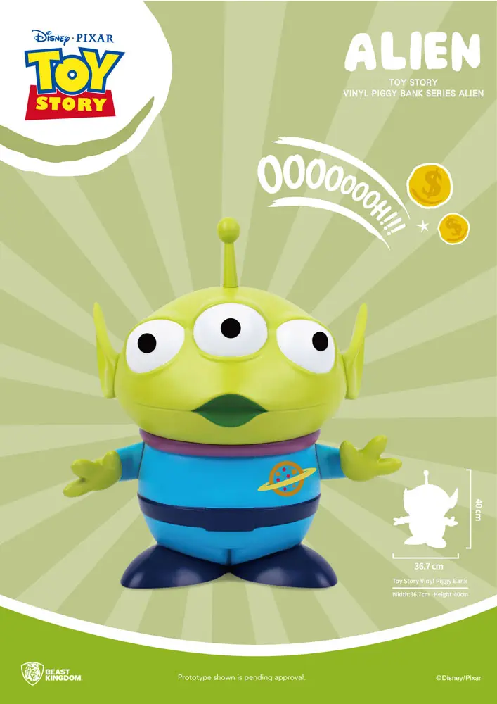 Toy Story Piggy Vinyl Spardose Alien 40 cm Produktfoto