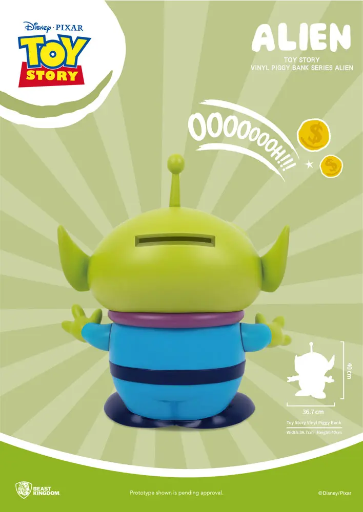 Toy Story Piggy Vinyl Spardose Alien 40 cm Produktfoto