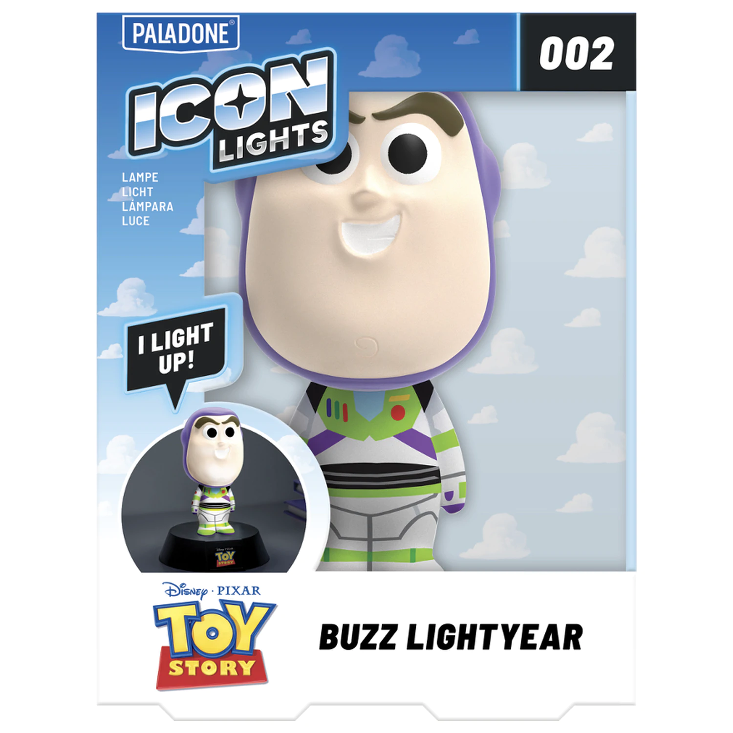Toy Story Buzz Icon Lampe 10 cm Produktfoto