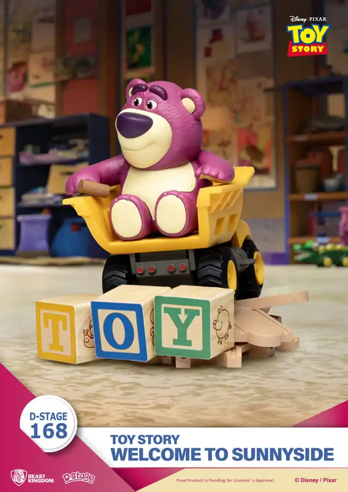 Toy Story D-Stage PVC Diorama Willkommen im Sunnyside 10 cm Produktfoto